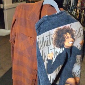 Whitney Houson Custom Flannel
